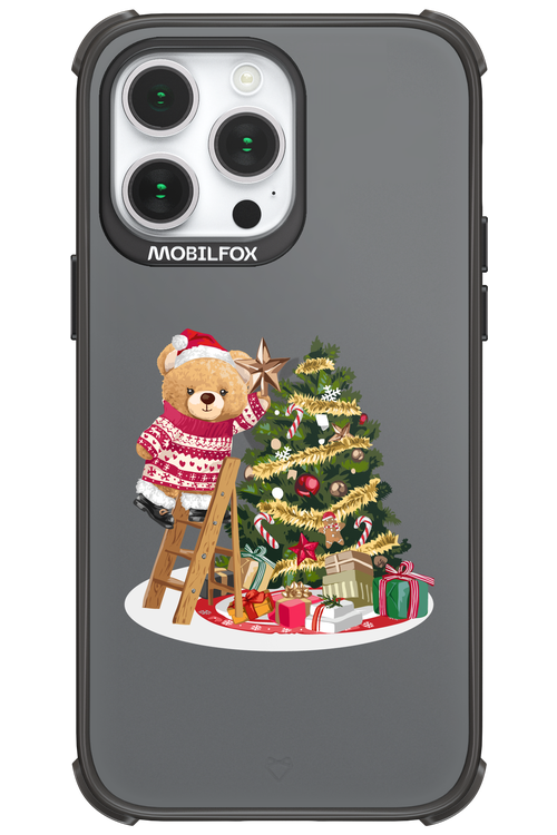 Christmas Bear (Transparent) - Apple iPhone 14 Pro Max