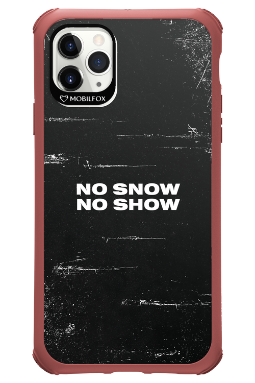No snow, no show - Apple iPhone 11 Pro Max