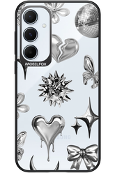 Silver Zone Transparent - Samsung Galaxy A55