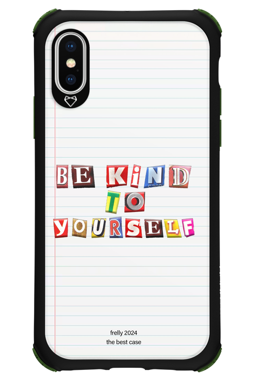 Be Kind To Yourself Notebook - Apple iPhone X