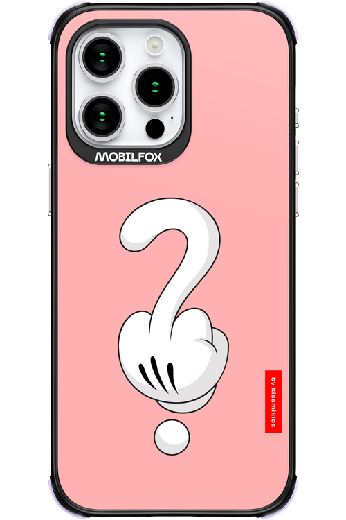 Fuck Hand (Pink) 2.0 - Apple iPhone 15 Pro Max