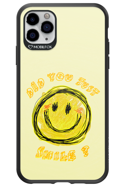 Crayon Smiley - Apple iPhone 11 Pro Max