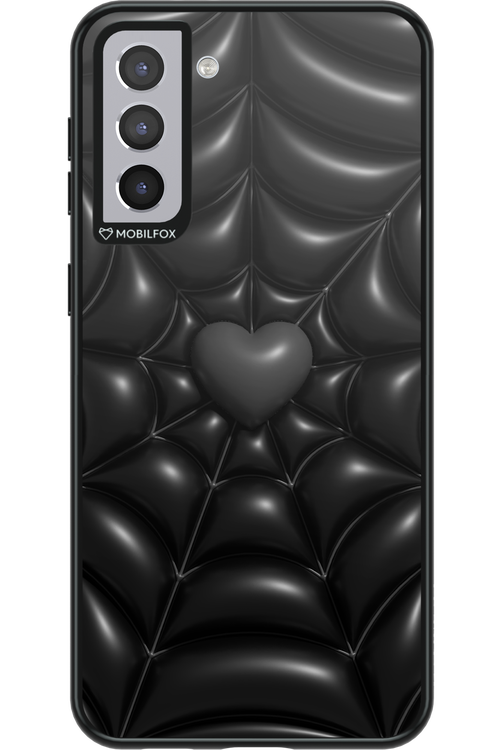 Black Spider Heart - Samsung Galaxy S21+