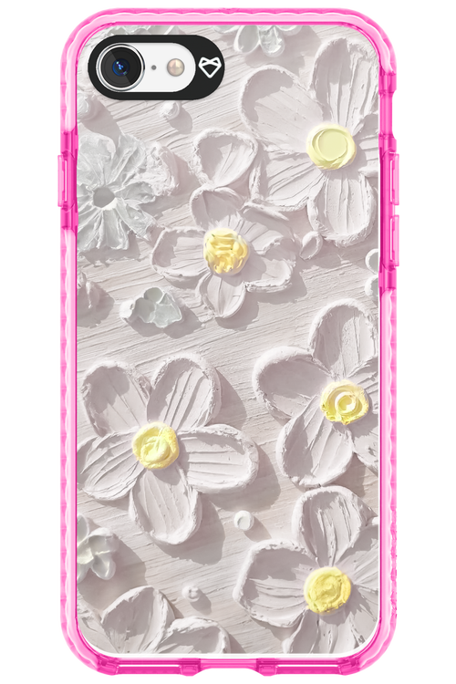 White Flowers 2.0 - Apple iPhone SE 2020