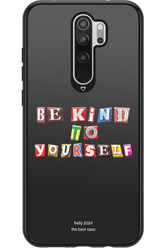 Be Kind To Yourself Black - Xiaomi Redmi Note 8 Pro