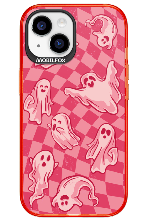 Strawberry Ghosts - Apple iPhone 15