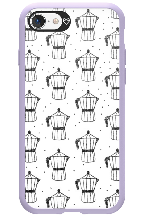 Retro Caffee - Apple iPhone 8