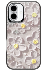 White Flowers - Apple iPhone 16