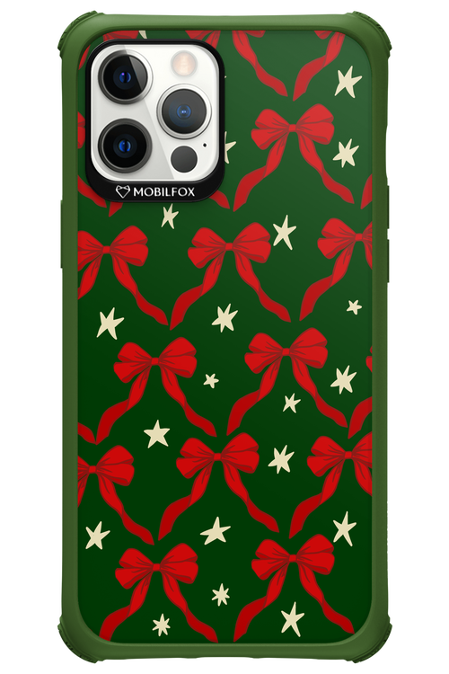 Bow & Stars (Green) - Apple iPhone 12 Pro Max
