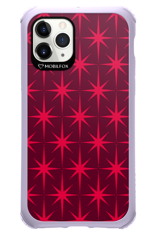 Burgundy Starss - Apple iPhone 11 Pro