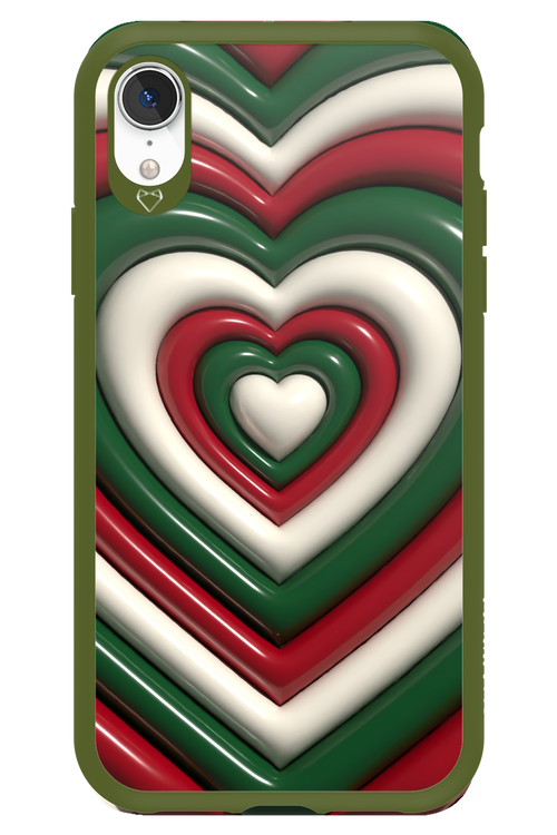 XMAS Hearts - Apple iPhone XR