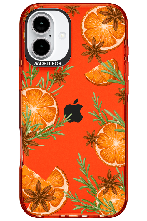 Orange With Star Anise - Apple iPhone 16 Plus