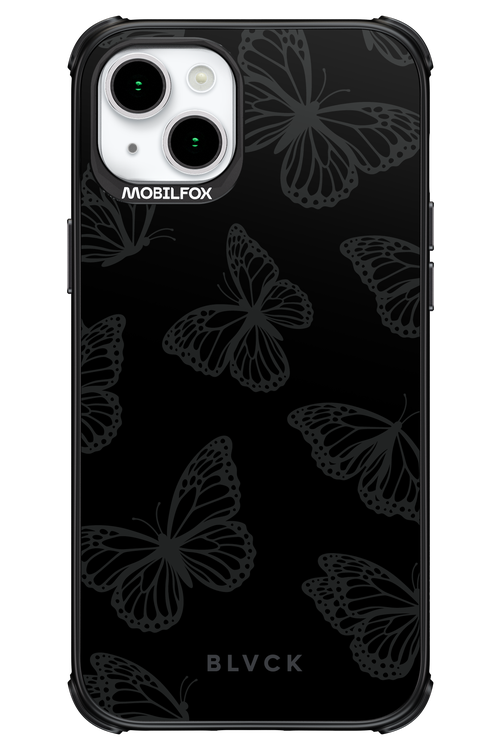 Black Butterflies - Apple iPhone 15 Plus