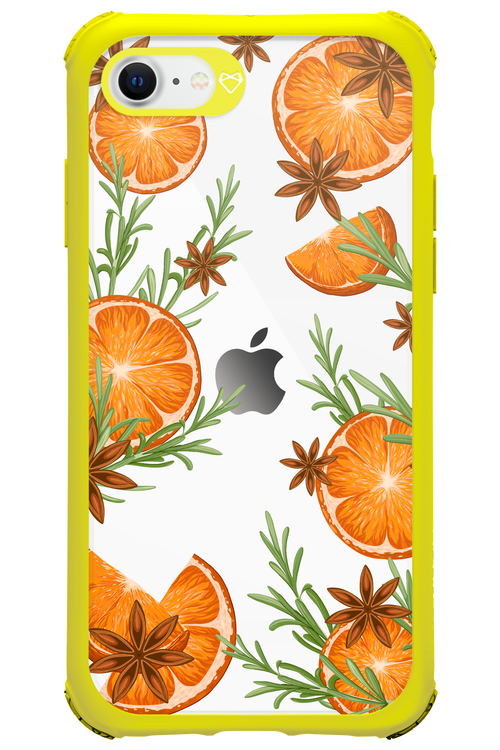 Orange With Star Anise - Apple iPhone SE 2020