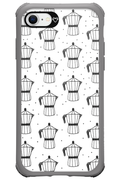 Retro Caffee - Apple iPhone 8