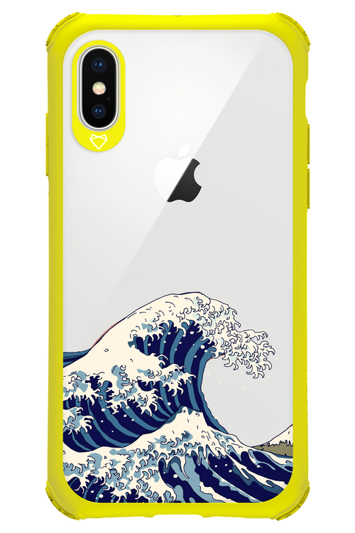 Great Wave - Apple iPhone X