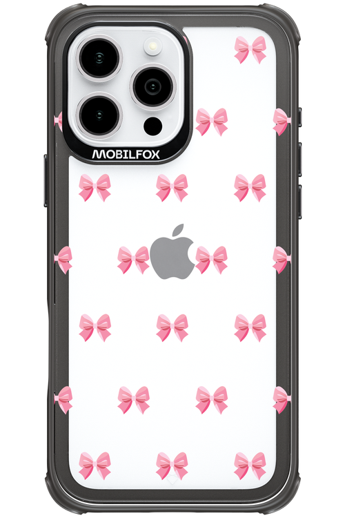 Pinky Bow - Apple iPhone 16 Pro Max