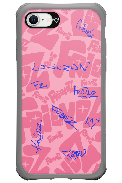 FRIENDZ Pink - Apple iPhone 8