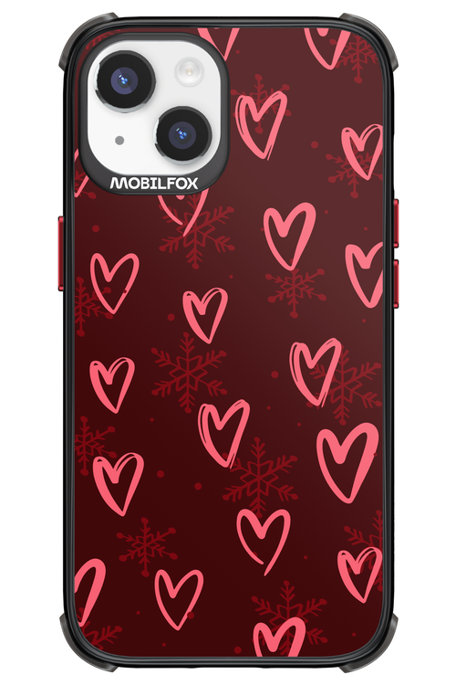 Christmas Hearts - Apple iPhone 14