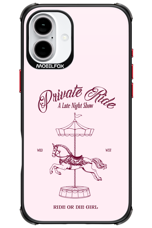 Private Ride 2.0 - Apple iPhone 16 Plus
