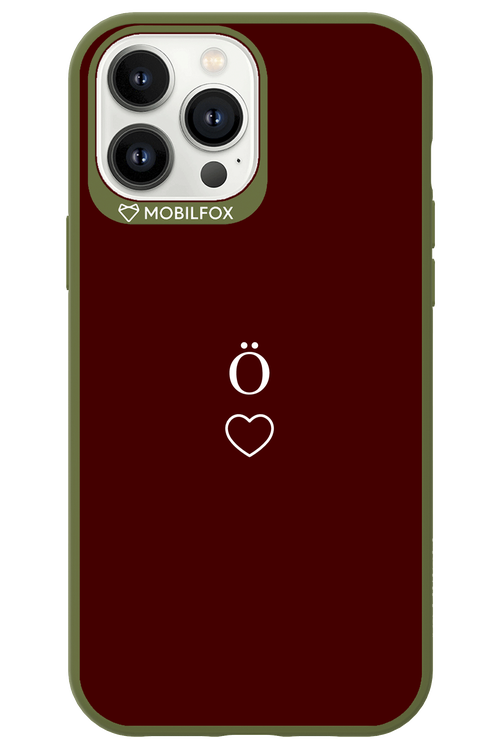 O Burgundia II 2.0 - Apple iPhone 13 Pro Max