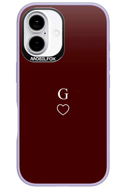 G Burgundia 2.0 - Apple iPhone 16