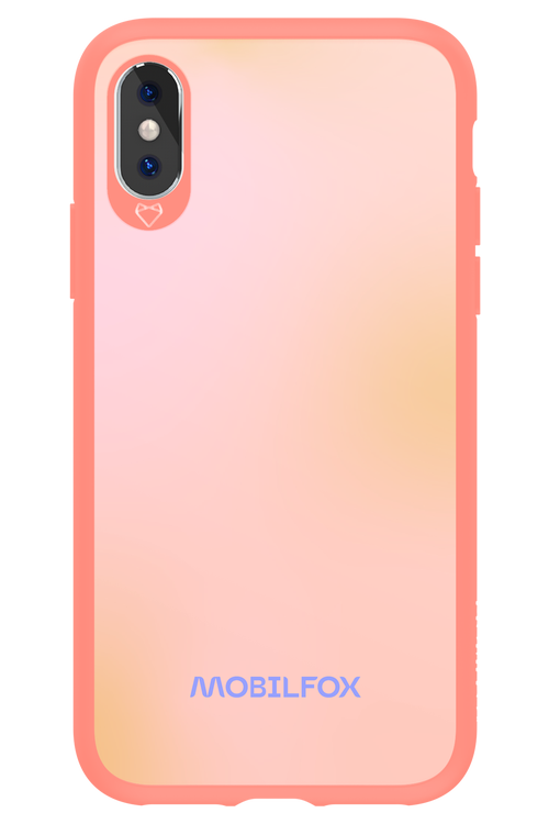 Pastel Peach - Apple iPhone XS