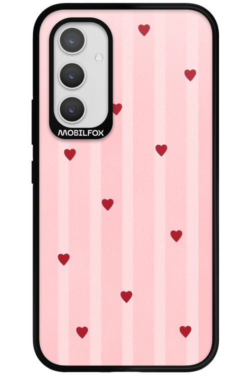 Red Little Hearts 2.0 - Samsung Galaxy A54