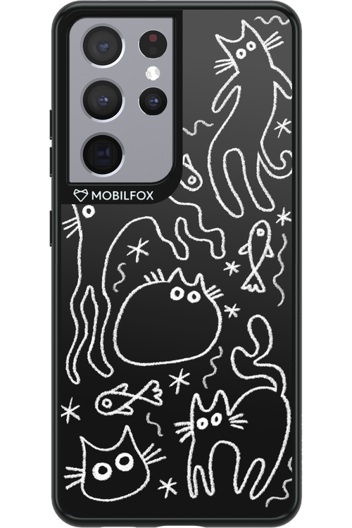 CHALK_CATS 2.0 - Samsung Galaxy S21 Ultra