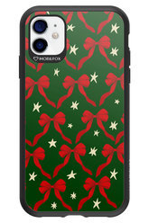 Bow & Stars (Green) - Apple iPhone 11