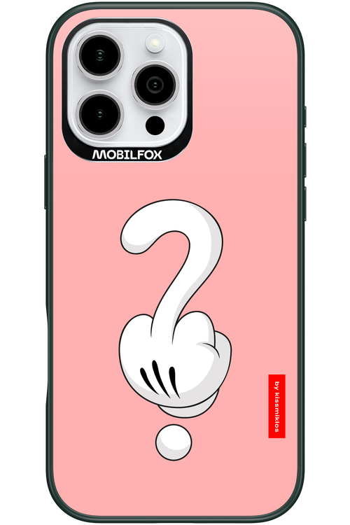 Fuck Hand (Pink) 2.0 - Apple iPhone 16 Pro Max
