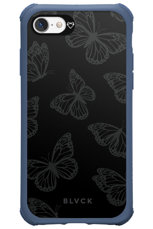 Black Butterflies - Apple iPhone 7