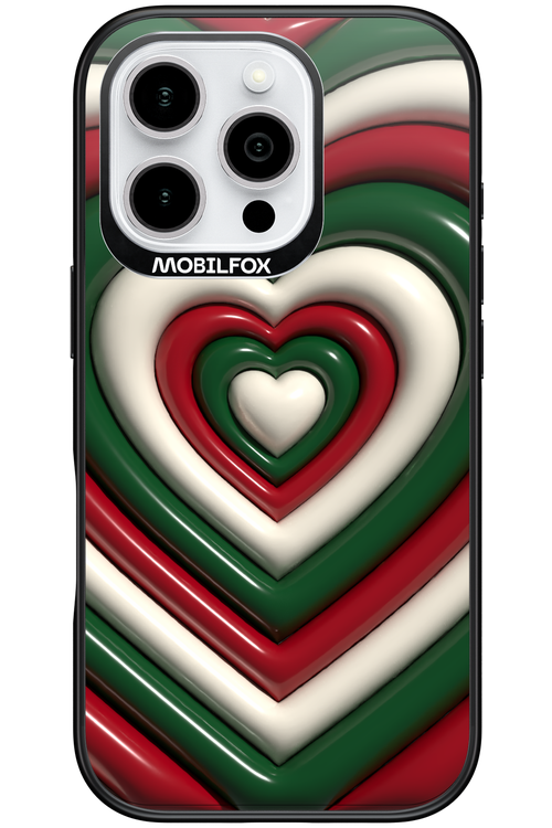 XMAS Hearts - Apple iPhone 16 Pro