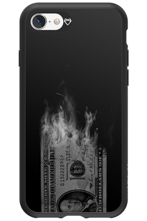 Money Burn B&W 2.0 - Apple iPhone SE 2020