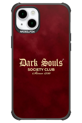 Dark Souls (Burgundy) - Apple iPhone 15 Plus