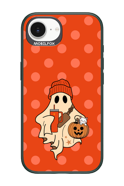 Ghost Girl (Orange) - Apple iPhone 16e