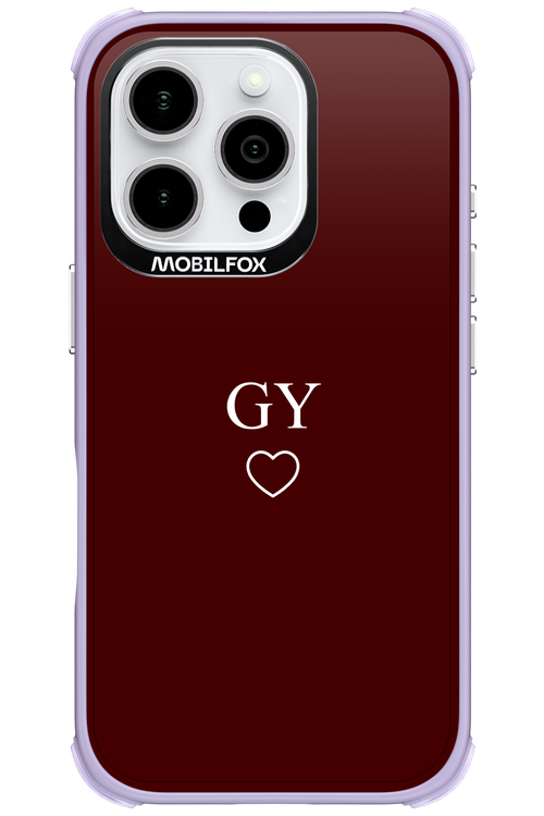 GY Burgundia 2.0 - Apple iPhone 16 Pro