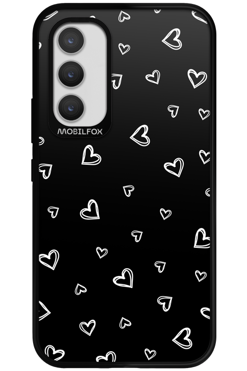 Monochrome Hearts 2.0 - Samsung Galaxy A34