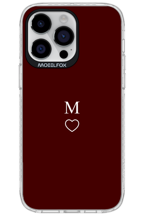 M Burgundia 2.0 - Apple iPhone 14 Pro Max