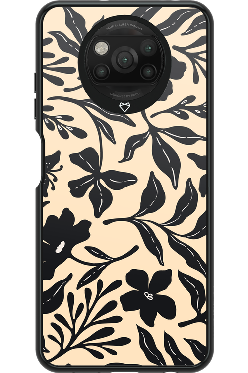 Black Flowers 2.0 - Xiaomi Poco X3 Pro