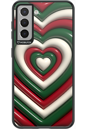 XMAS Hearts - Samsung Galaxy S21