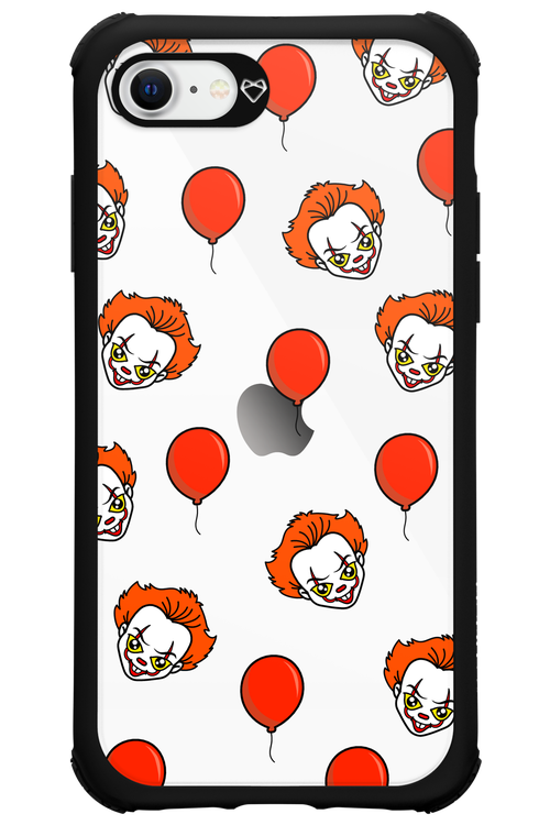 Mystery Clown (Transparent) - Apple iPhone SE 2020