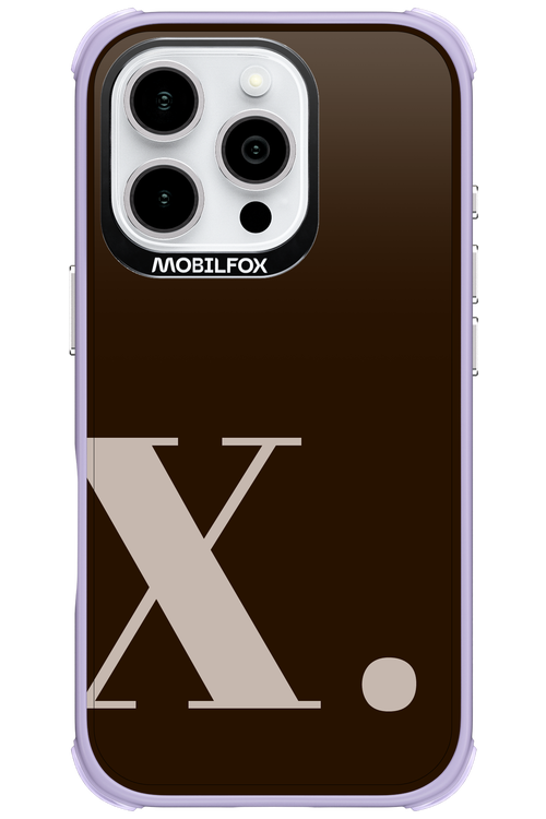 X (Mokka Foam) - Apple iPhone 16 Pro