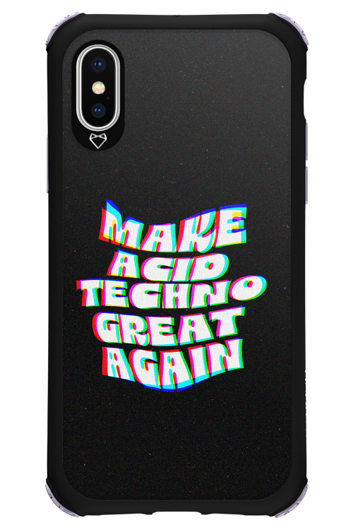 Acid Techno - Apple iPhone X