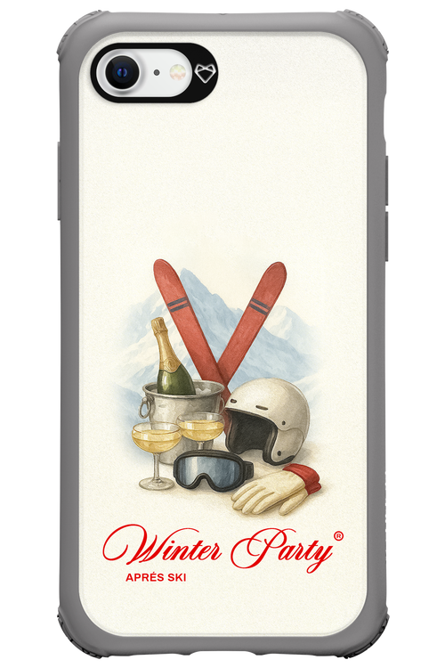Winter Ski Party - Apple iPhone SE 2022