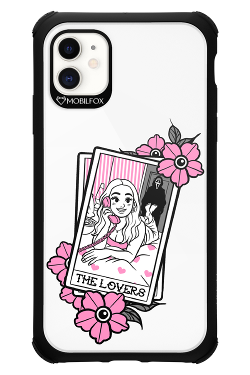 The Spooky Lovers (Transparent) - Apple iPhone 11