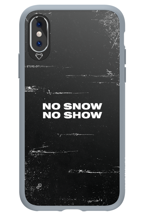 No snow, no show - Apple iPhone XS