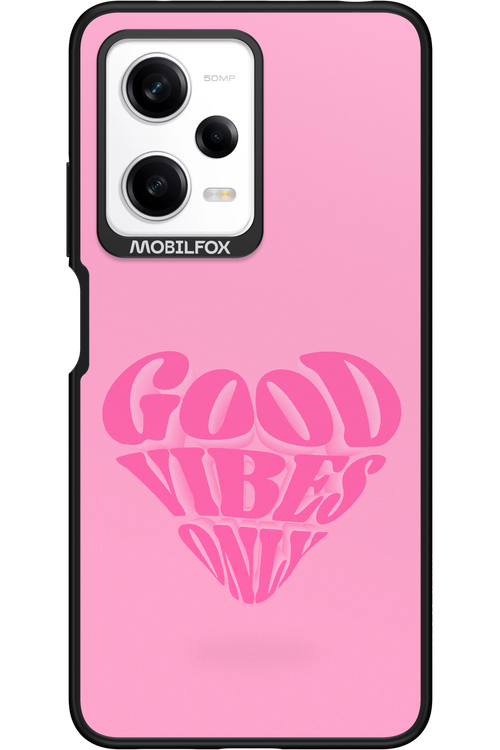 Good Vibes Heart - Xiaomi Redmi Note 12 Pro 5G