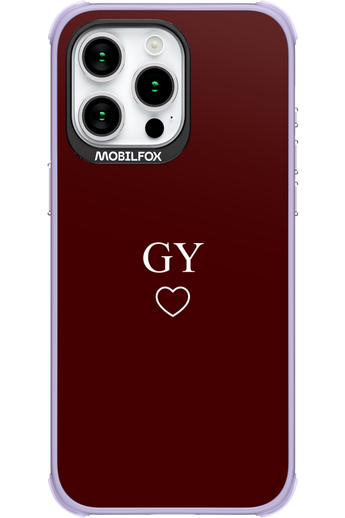 GY Burgundia 2.0 - Apple iPhone 15 Pro Max
