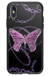 Butterfly Necklace - Apple iPhone XS